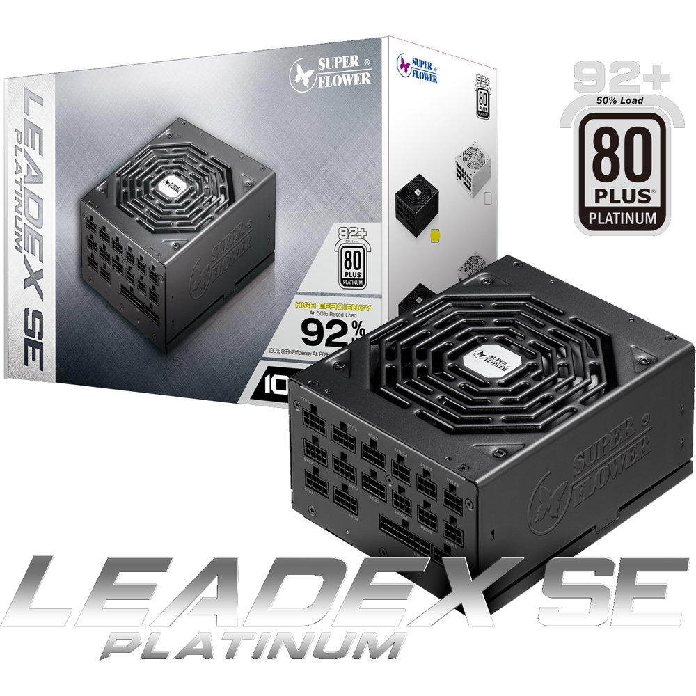 Super Flower 振華 Leadex SE PLATINUM 1000W 92+ 白金牌 全模組 電源供應器