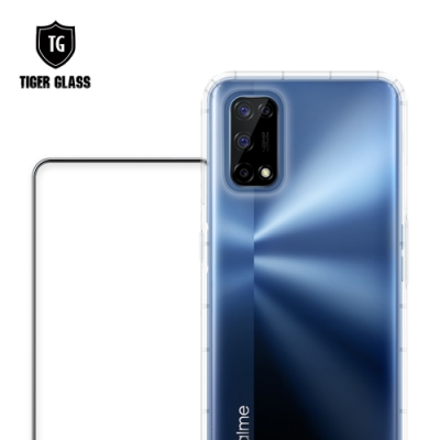 T.G realme 7 5G 手機保護超值2件組(透明空壓殼+鋼化膜)