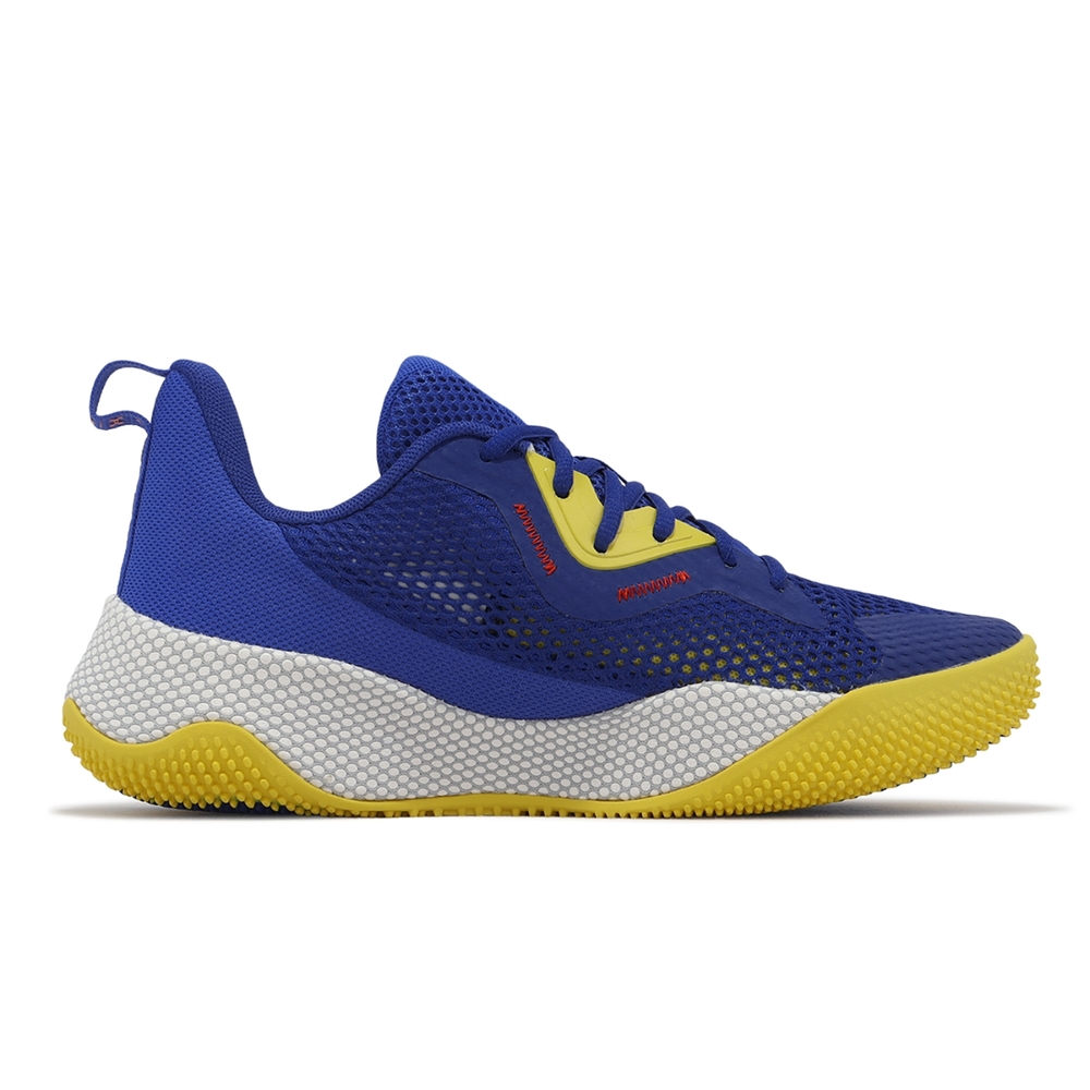 Under Armour 籃球鞋Curry HOVR Splash 3 男鞋藍黃支撐緩震運動