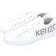 KENZO Tennix 品牌字母繫帶牛皮小白鞋 product thumbnail 1