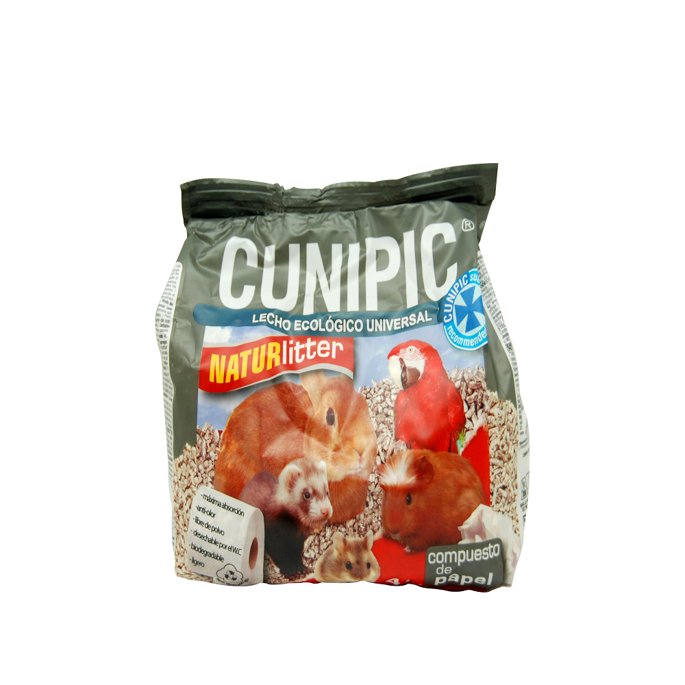 西班牙CUNIPIC寵物用環保紙砂 4L(1KG) (CCP-A0101)