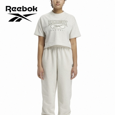 Reebok_CL AE BIG LOGO CROP TEE 短袖上衣_女_100030854