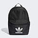 adidas 後背包 運動包 書包 旅行包 登山包 三葉草 ADICOLOR BACKPK 黑 IJ0761 product thumbnail 1