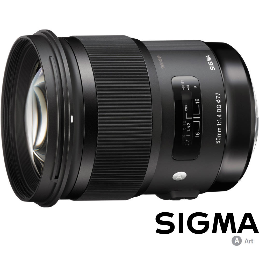 SIGMA 50mm F1.4 DG HSM Art (公司貨) 標準大光圈定焦鏡人像鏡| 標準