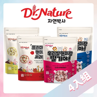 韓國【Dr.Nature】米博士 動物嘉年華+熊熊森林球球餅(30g) (4入組)