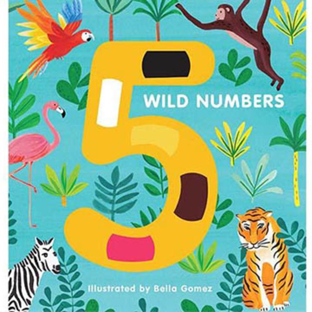 5 Wild Numbers 跟著動物來數數硬頁書 | 拾書所