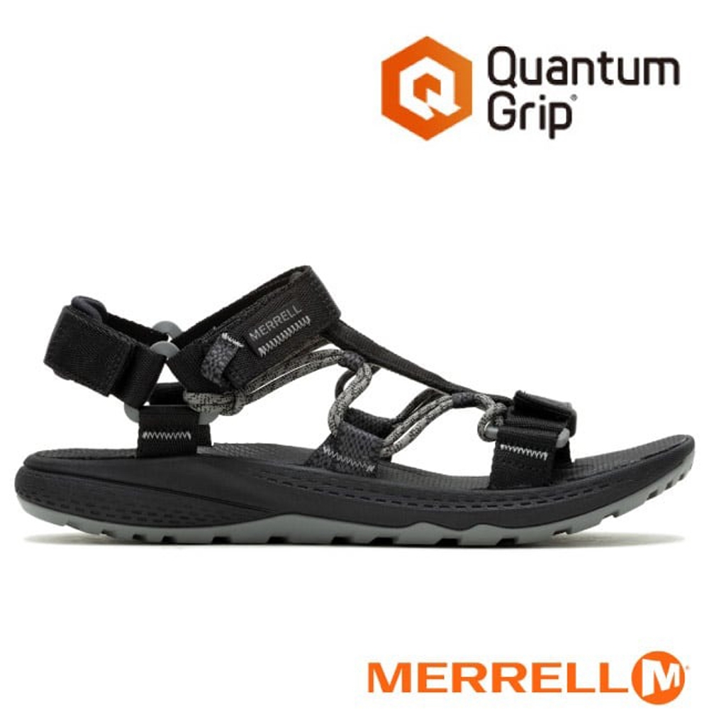 【MERRELL】女 BRAVADA 2 STRAP SPORT 輕量運動涼鞋.水陸兩用涼鞋.溯溪鞋.海灘鞋_ML037790 黑色