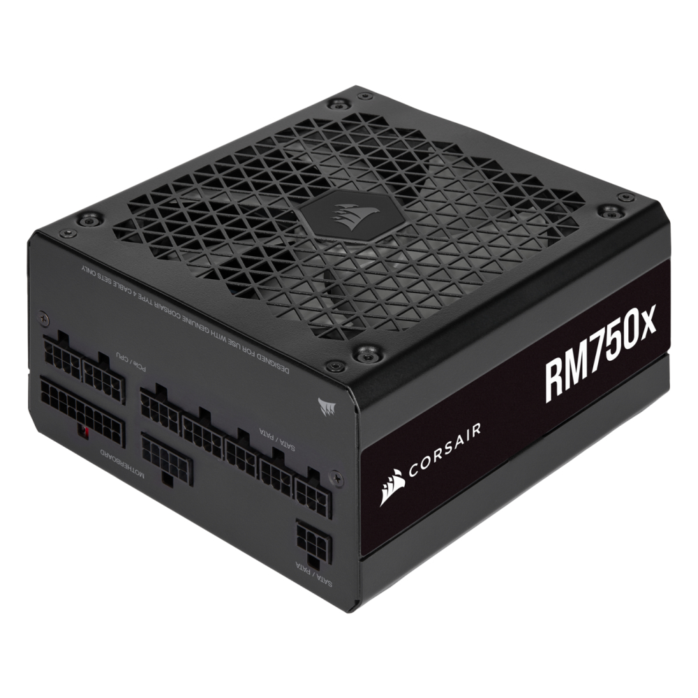 Corsair 海盜船 RM750x電源供應器/80 Plus金牌/全模組/750W/10年保/支援INTEL 2021電源規範/CP-9020199-TW