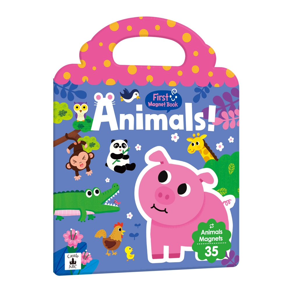 【?美】First Magnet Book – Animals