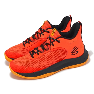 Under Armour 籃球鞋 3Z6 男鞋 紅 黑 黃 抗撕裂 緩震 Curry子系列 UA 3025090600