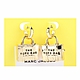 MARC JACOBS THE TOTE BAG CHARM 托特包造型穿針式耳環(金色) product thumbnail 1