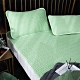Lily Royal 60支頂級天絲乳膠可水洗軟蓆枕套三件組 雙人 碧水綠 product thumbnail 1