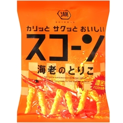 湖池屋 玉米棒-蝦子風味 73g