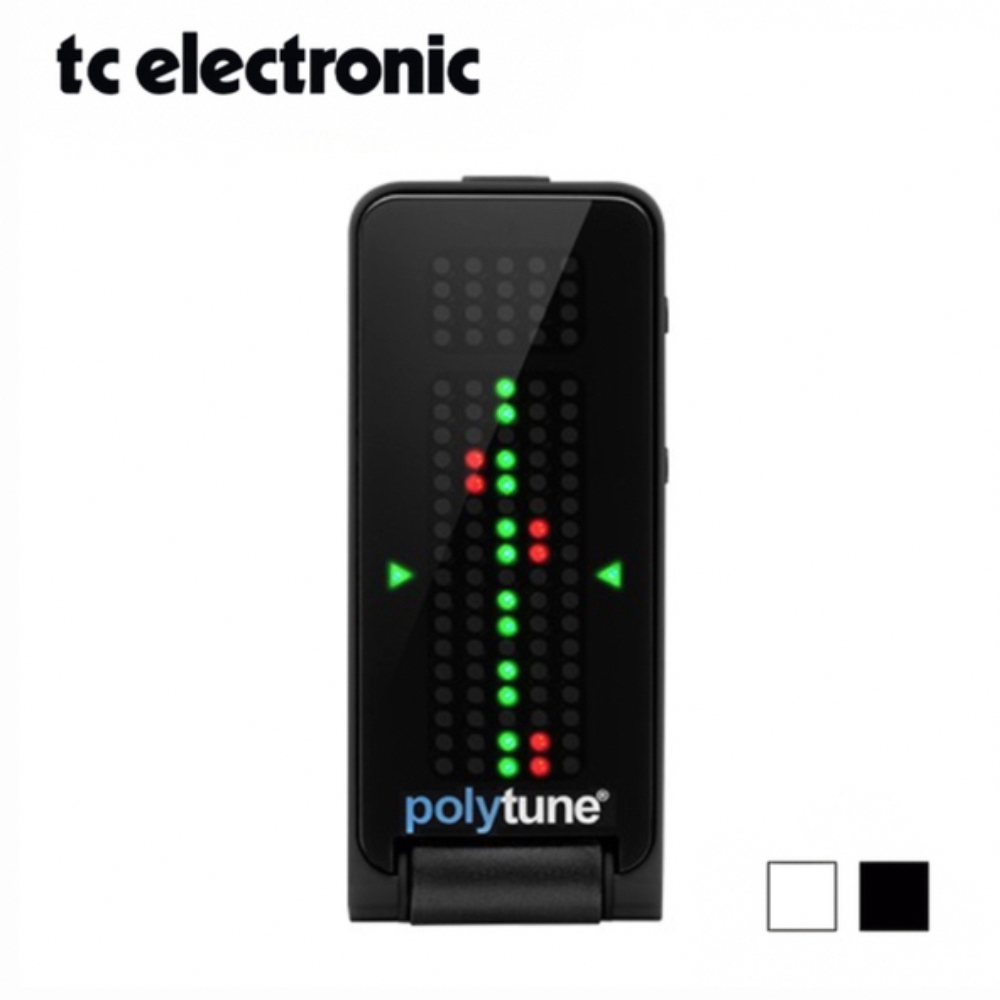 tc electronic Polytune Clip 夾式調音器 黑/白款