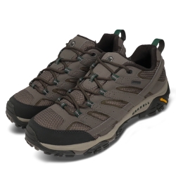 Merrell 戶外鞋 Moab 2 GTX 運動 男鞋 登山 越野 耐磨 黃金大底 防潑水 透氣 灰 綠 ML033335