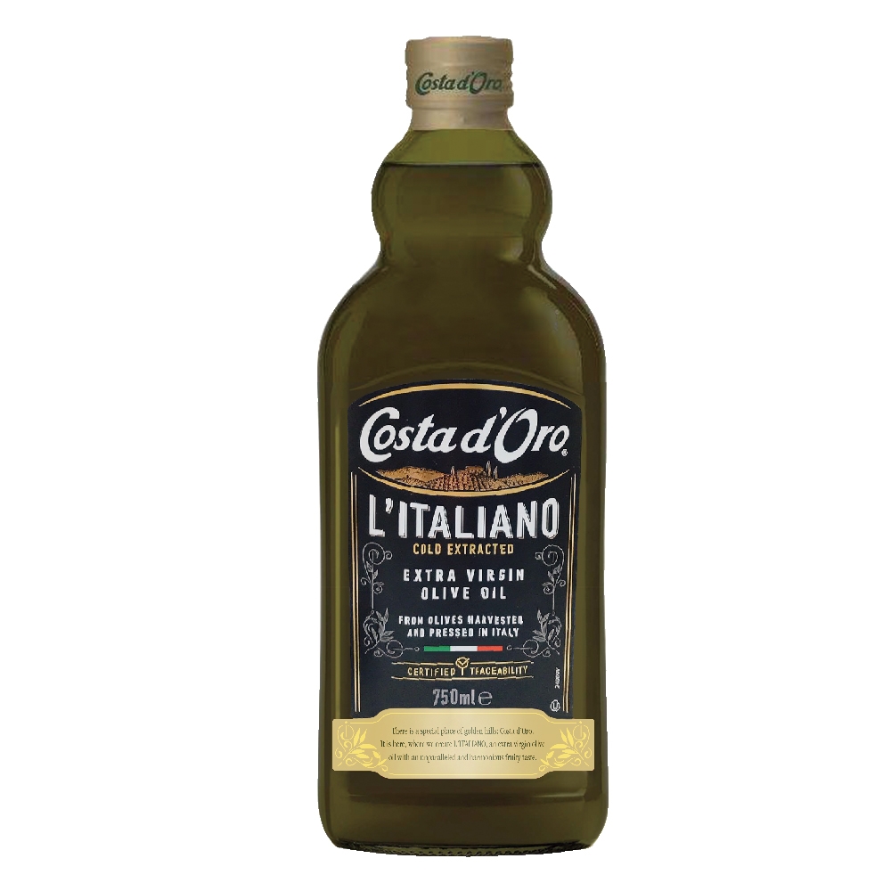 Costa dOro 高士達 義大利原裝進口高士達100%義大利初榨橄欖油(750ml)