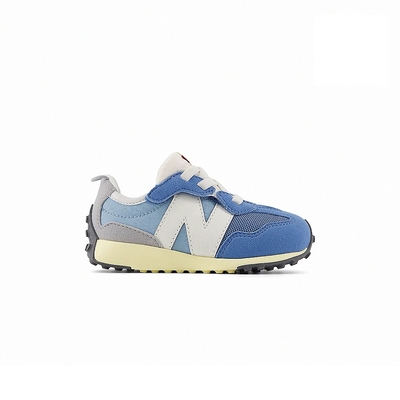 New Balance 327系列 童鞋 小童 寶寶藍色 鬆緊帶 穿搭 運動 休閒鞋 NW327RA