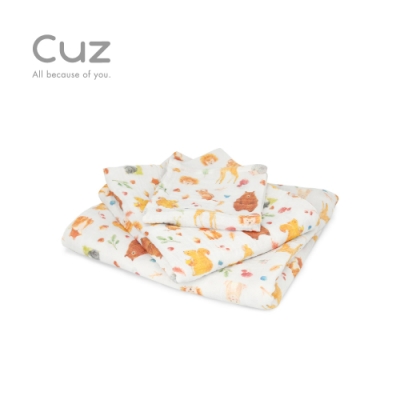 Cuz 明日故事書(紗布巾)30cm(2入)