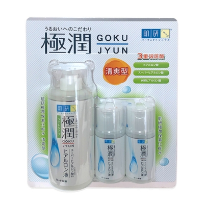 日本ROHTO 肌研 極潤保濕化妝水組 400mlX1+100mlX2