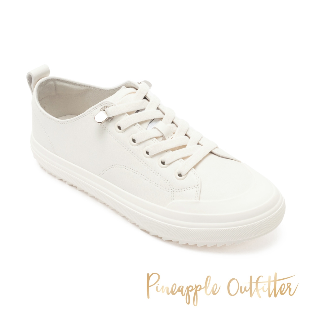Pineapple-Outfitter-KATZ-真皮套穿運動休閒鞋-白色