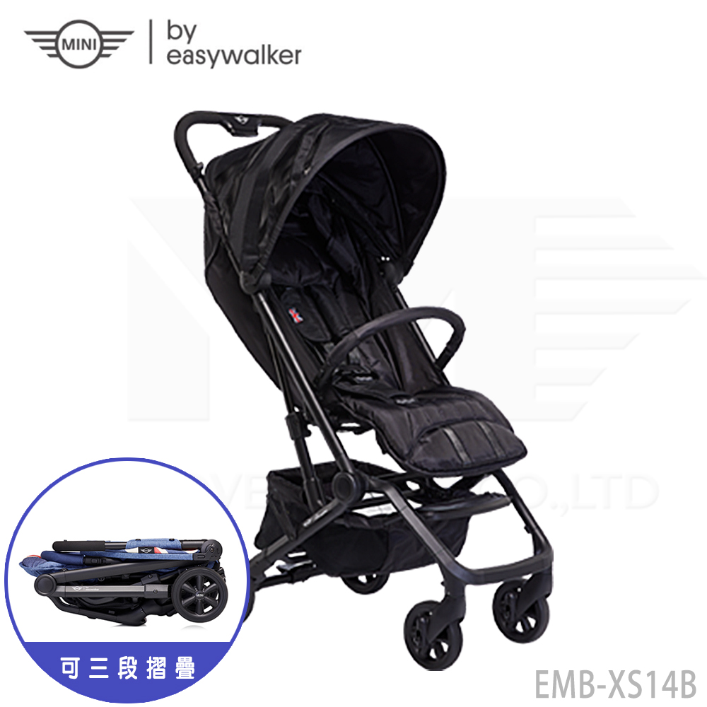 荷蘭《EASYWALKER》MINI Buggy XS 嬰兒手推車/傘推車-黑 | 推車 | Yahoo奇摩購物中心