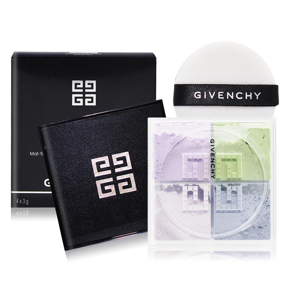 GIVENCHY 紀梵希 新一代魅力4G幻彩蜜粉4X3g#1-國際航空版