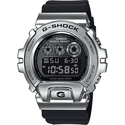 CASIO 卡西歐 G-SHOCK DW-6900 25周年金屬手錶 迎春好禮 GM-6900-1