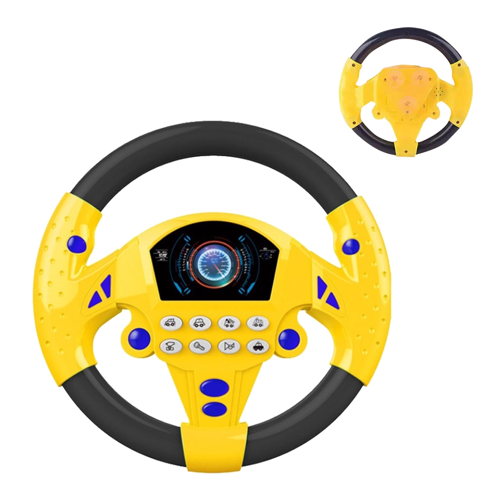 colorland 兒童模擬仿真音效方向盤 副駕駛方向盤 早教玩具 小號(無底座)