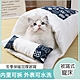寵愛有家-寵物秋冬卡通貓保暖寵物窩S款 product thumbnail 1