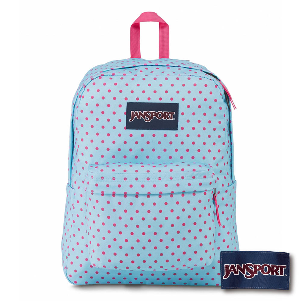 JanSport - SUPERBREAK 系列後背包 -青春點點