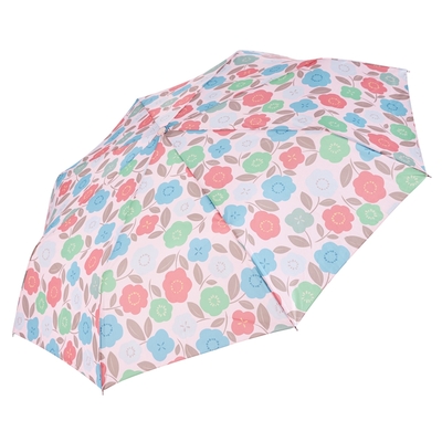 RAINSTORY粉漾花雨抗UV個人加大自動傘