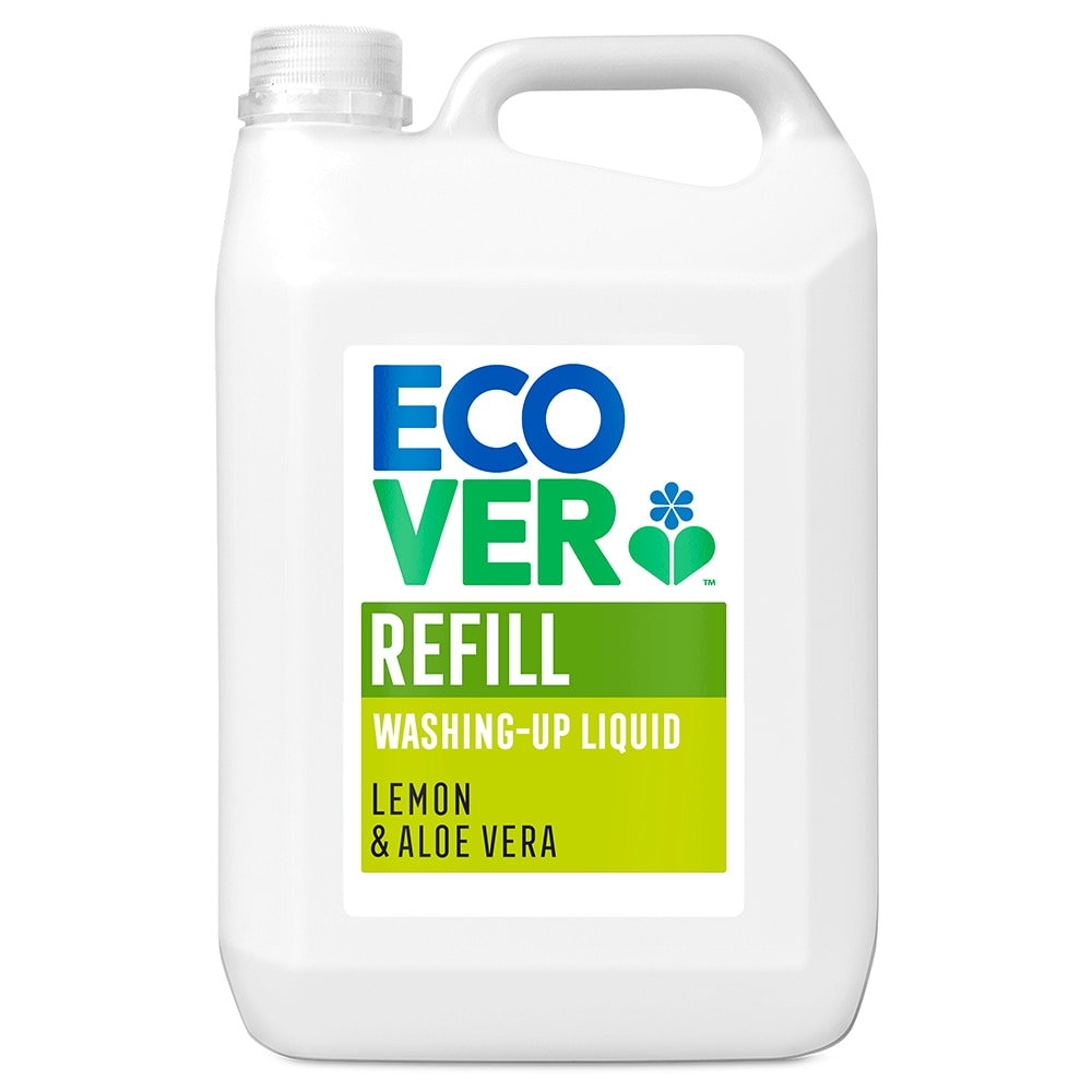 ECOVER 宜珂 親膚洗碗精 萊姆蘆薈 5000ml