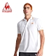 le coq sportif 法國公雞牌左胸公雞印花短袖POLO衫 男-白 product thumbnail 1