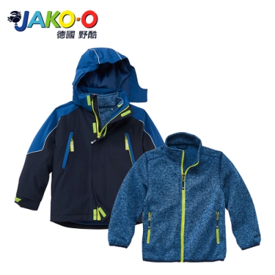 JAKO-O 德國野酷-兩件式極暖雪衣外套-深藍