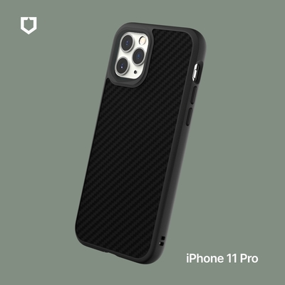 犀牛盾 iphone 11 pro solidsuit 防摔背蓋手機殼-碳纖維紋路