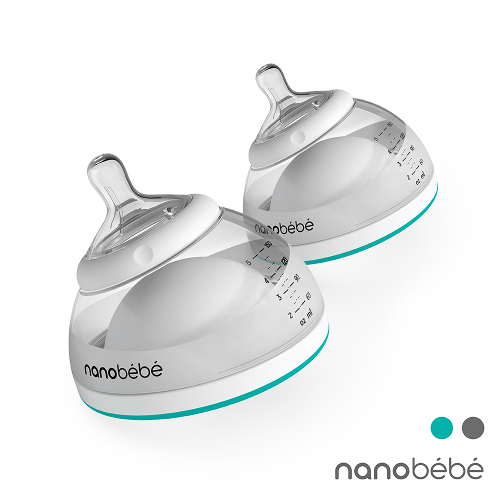 nanobebe 母乳奶瓶 - 150m - 2 入(2款可選)