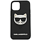 KARL LAGERFELD卡爾貓咪圖樣Iphone 12mini手機殼5.4"(黑) product thumbnail 1