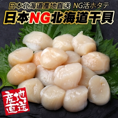 【海陸管家】日本北海道NG干貝5包(每包約100g)