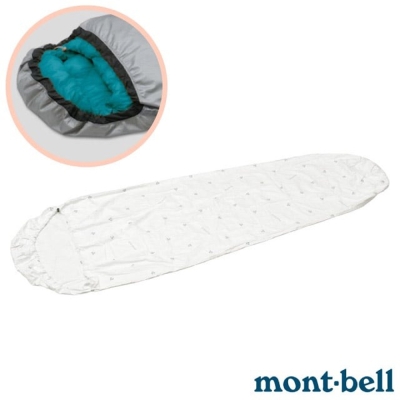 【mont-bell】TYVEK SLEEPING BAG COVER 超輕透氣睡袋露宿袋/外部防污套(僅148g)_1121323 WT 白