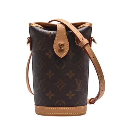 LV M80874 FOLD ME系列經典Monogram帆布長型斜背包