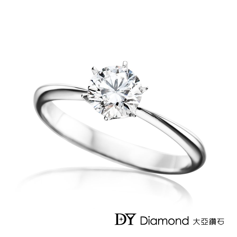 DY Diamond 大亞鑽石 18K金 0.50克拉 D/VS1 求婚鑽戒