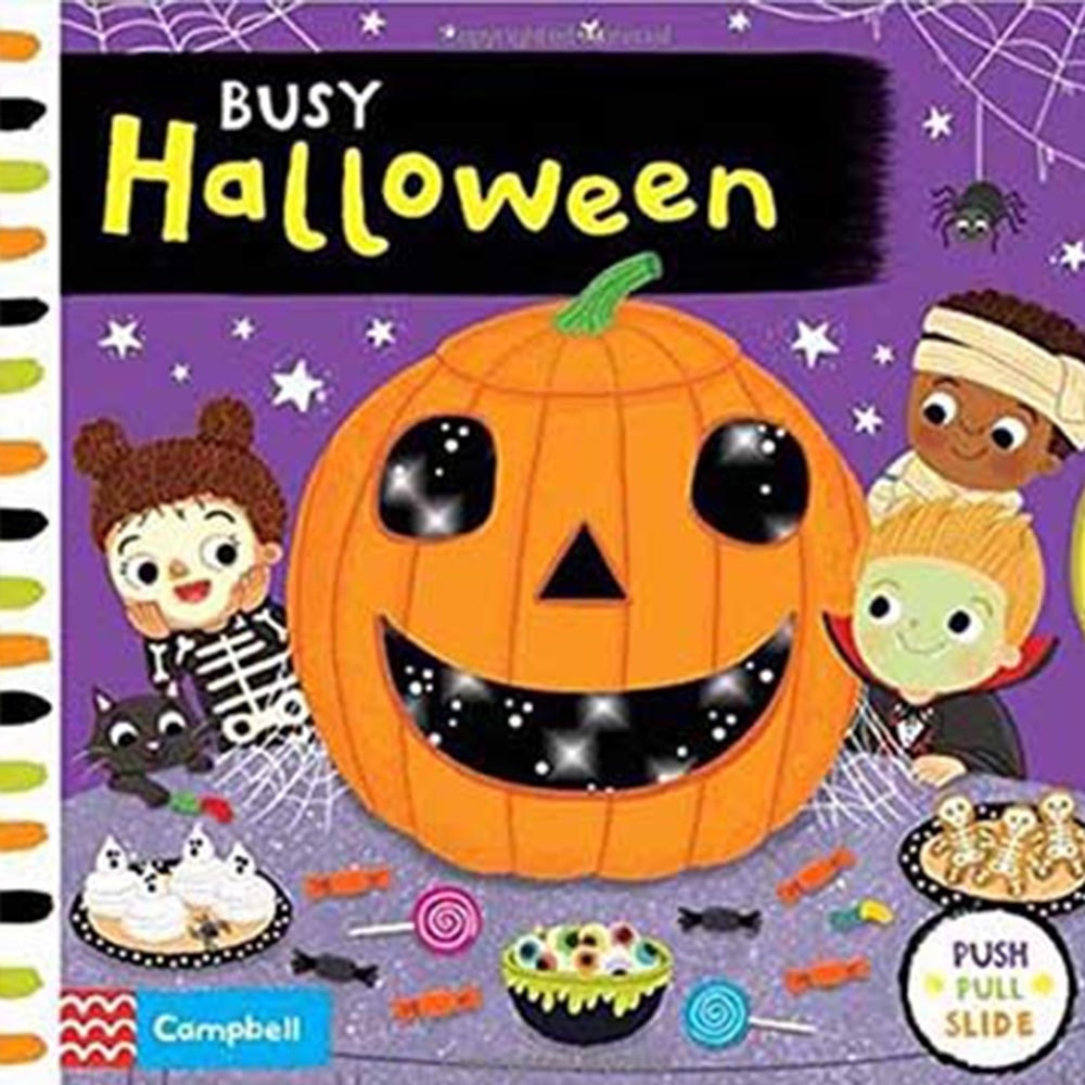 Busy Halloween 忙碌的萬聖節硬頁操作拉拉書 | 拾書所