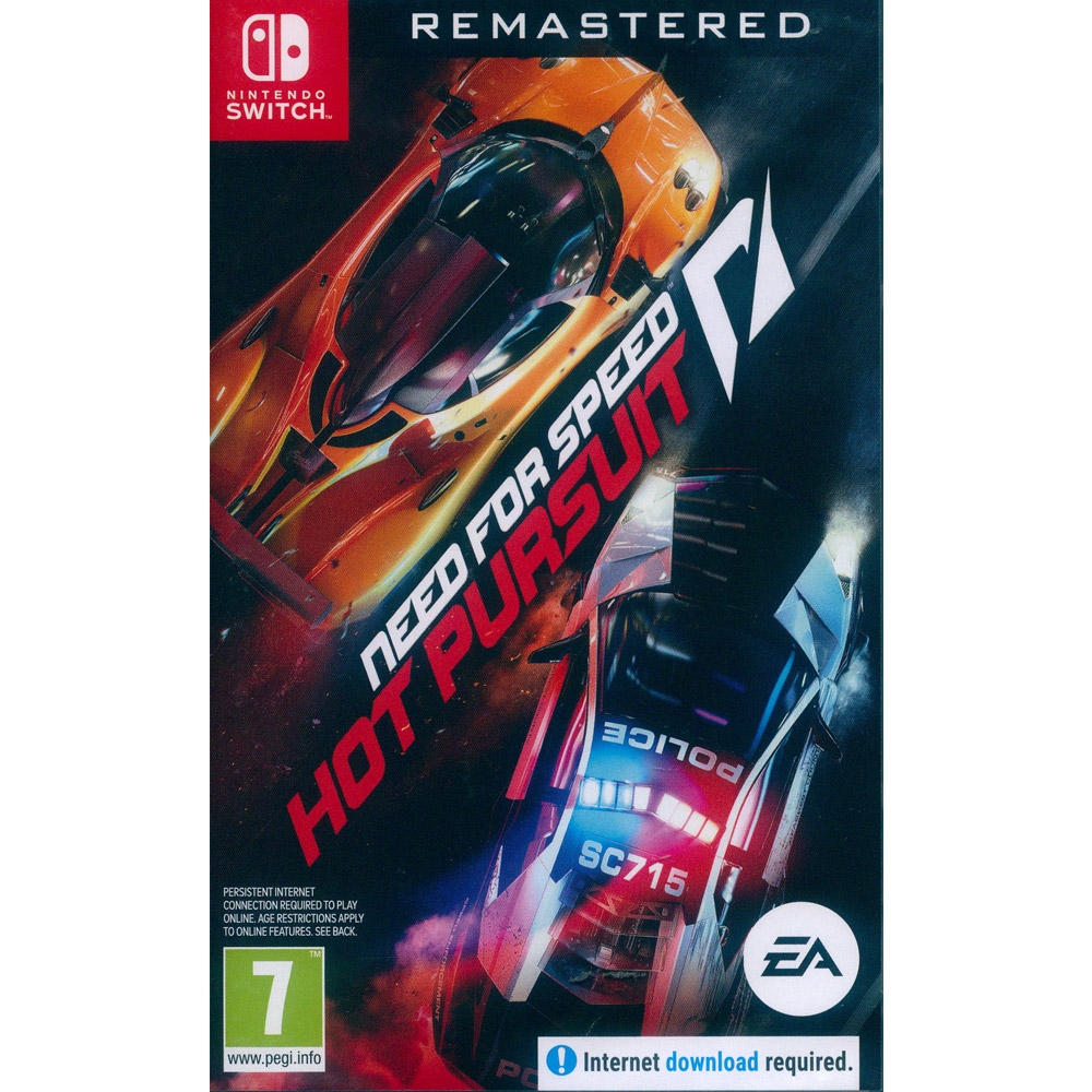 極速快感 超熱力追緝 重製版 Need for Speed: Hot Pursuit Remastered - NS Switch 中英文歐版