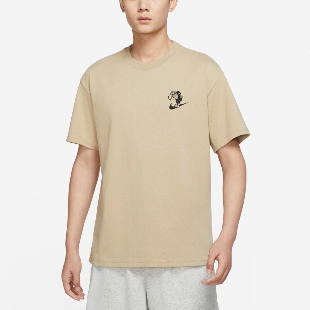 Nike As M Nk Tee Sustainable [DR8915-250] 男 短袖 上衣 運動休閒 棉質 卡其