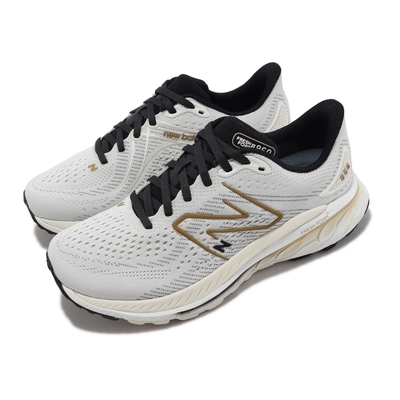 New Balance 慢跑鞋 860 V13 D 寬楦 女鞋 灰 金 緩震 反光 運動鞋 路跑 NB 紐巴倫 W860U13-D