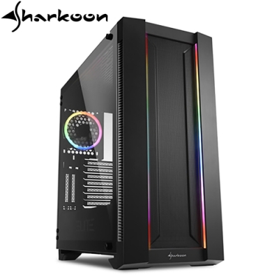 Sharkoon 旋剛 CA200M 鐵網進氣版 透側 ARGB 電腦機殼 主機殼