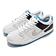 Nike 滑板鞋 SB Dunk Low PRO 運動 男鞋 氣墊 舒適避震 Laser Blue 穿搭 白灰 BQ6817-101 product thumbnail 1