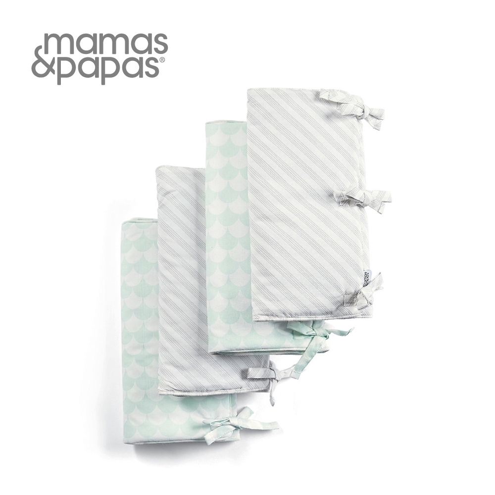 Mamas&Papas 寶寶床圍-時光馬戲團(綁帶-8入組)