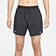 NIKE 耐吉 短褲 運動短褲 慢跑 男款 黑 DX6147-010 AS M NK DF STRIDE SHRT 7IN (2L5633) product thumbnail 1