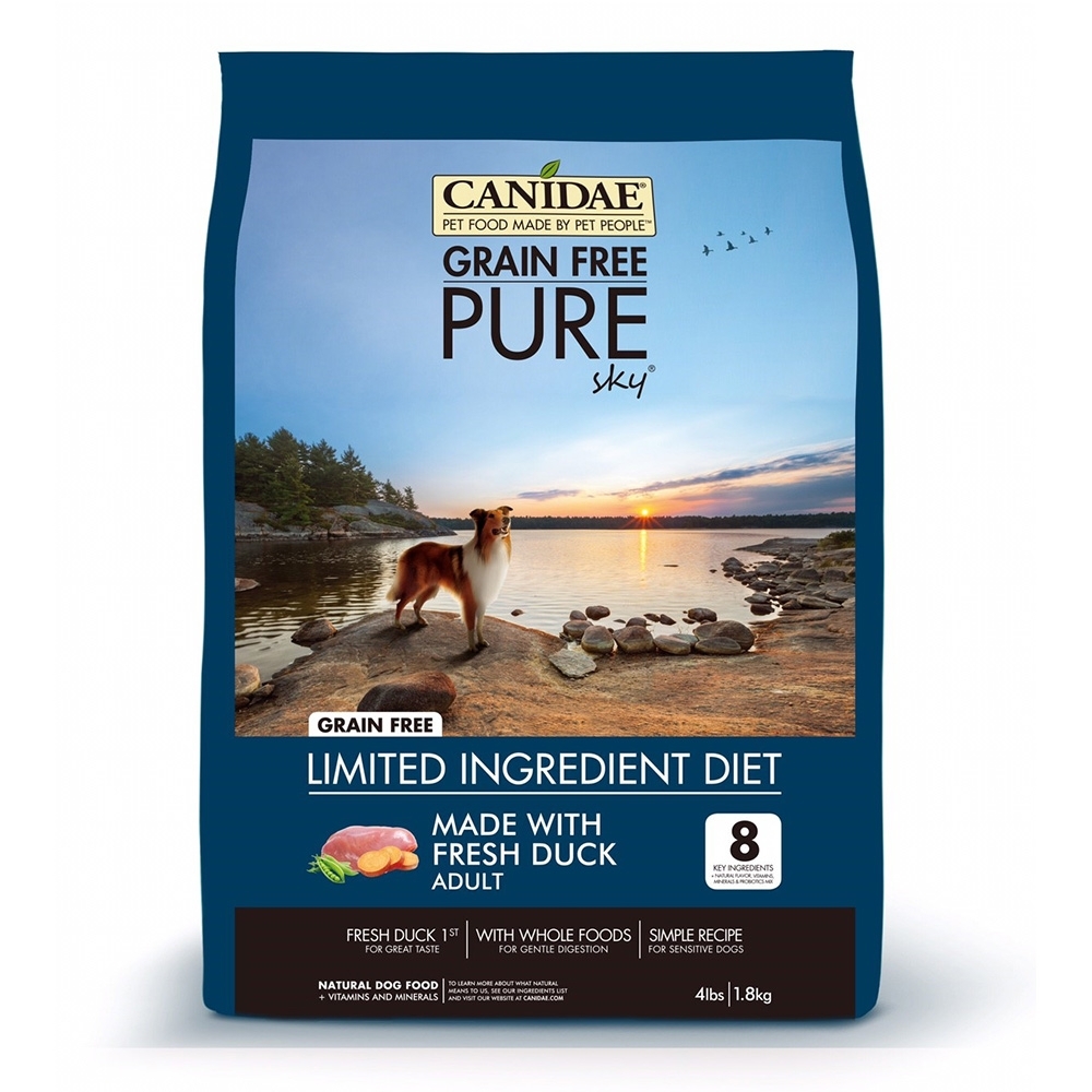 CANIDAE 無穀鮮鴨肉犬糧 1.8kg